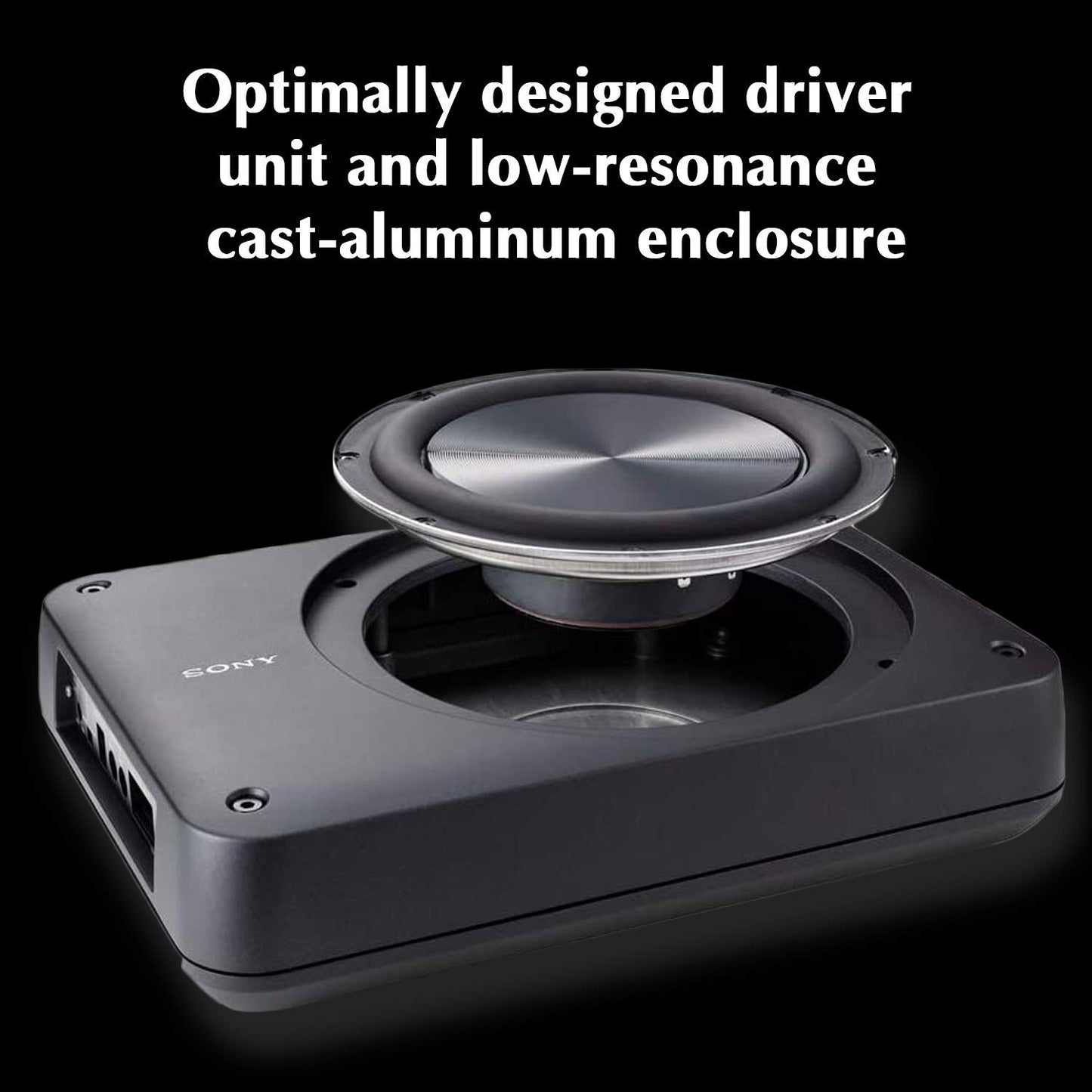 Sony XS-AW8 8-inch 160-Watts RMS Underseat Car Subwoofer with Inbuilt Amplifier